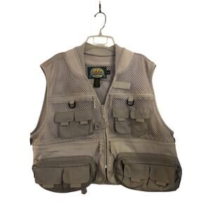 Cabalas Fishing Vest Utility Tactical Pockets Hunting Outdoor Gear Mens XL
